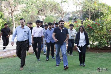 Venkatesh Guru Movie Promotions At BITS Hyderabad Campus
